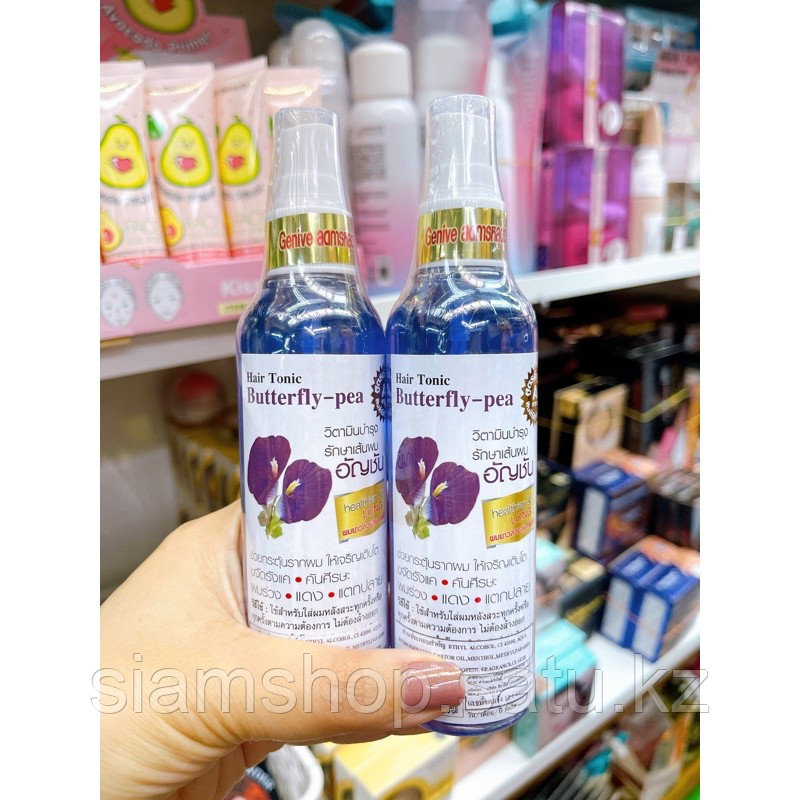 Тоник для роста волос Genive Legano с синим чаем Hair Tonic Butterfly pea 50 мл - фото 1 - id-p111778277