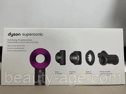 Фен для волос Dyson Supersonic HD15, никель/фуксия - фото 2 - id-p111778462