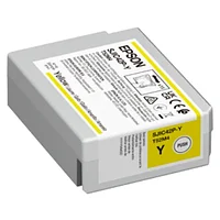 Epson C13T52M440 Картридж струйный SJIC42P-C for ColorWorks C4000e, желтый