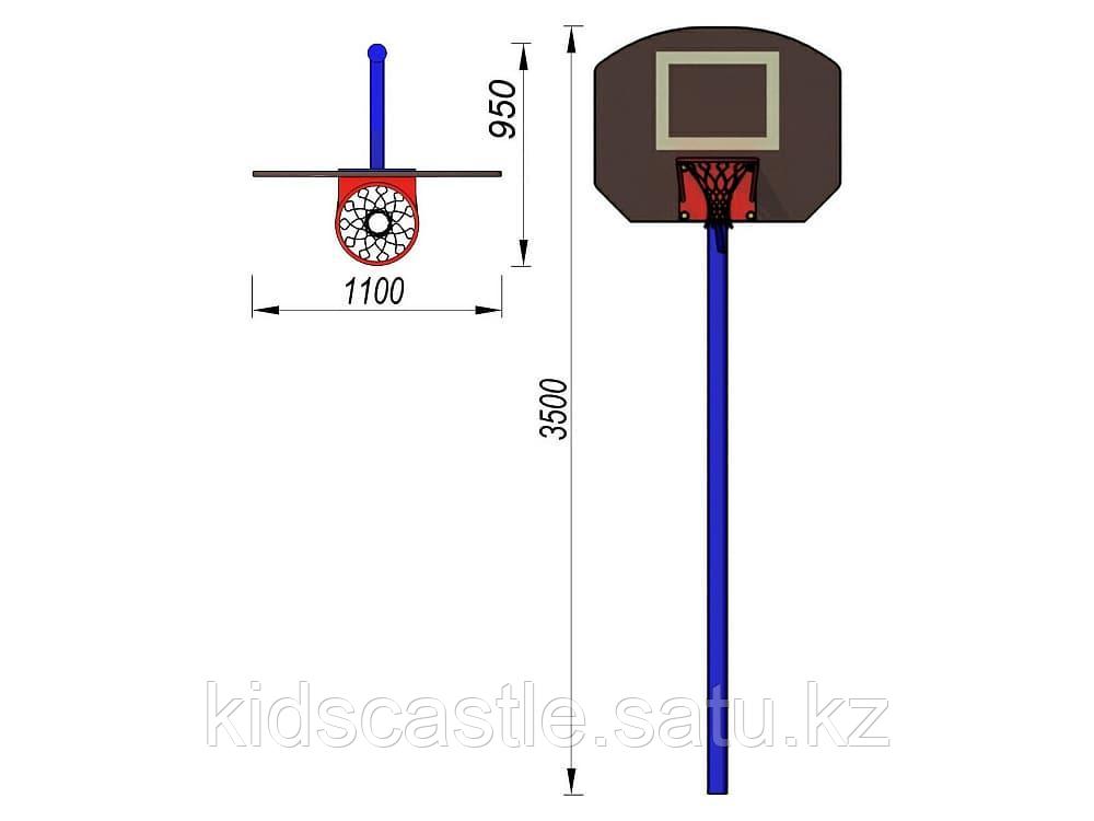 Баскетбольный щит МАФ 3510 - фото 2 - id-p111778920
