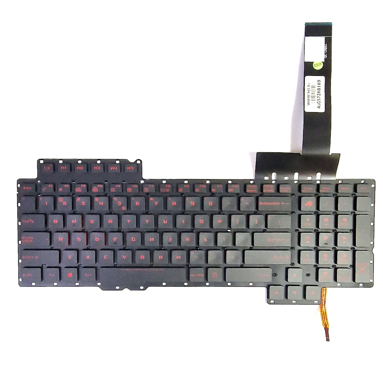 Клавиатура для Asus ROG G752 с подсветкой Eng - фото 3 - id-p111779403