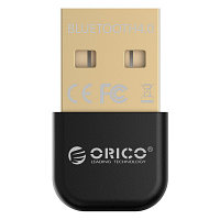 USB Bluetooth адаптері ORICO BTA-403-BK BT4.0, 3Mbps, 20M дейін, ҚАРА