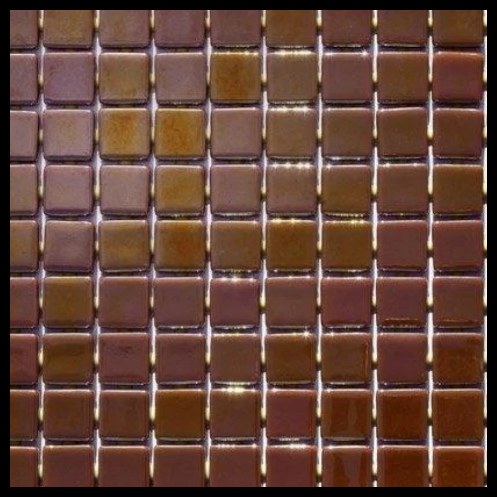Мозайка стеклянная для бассейна Ezarri Metal Opalo (коллекция Metallica, Opalo, коричневая) - фото 1 - id-p107341080