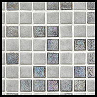 Мозайка стеклянная для бассейна Ezarri Iris Stone (коллекция Iris, Stone, серая)