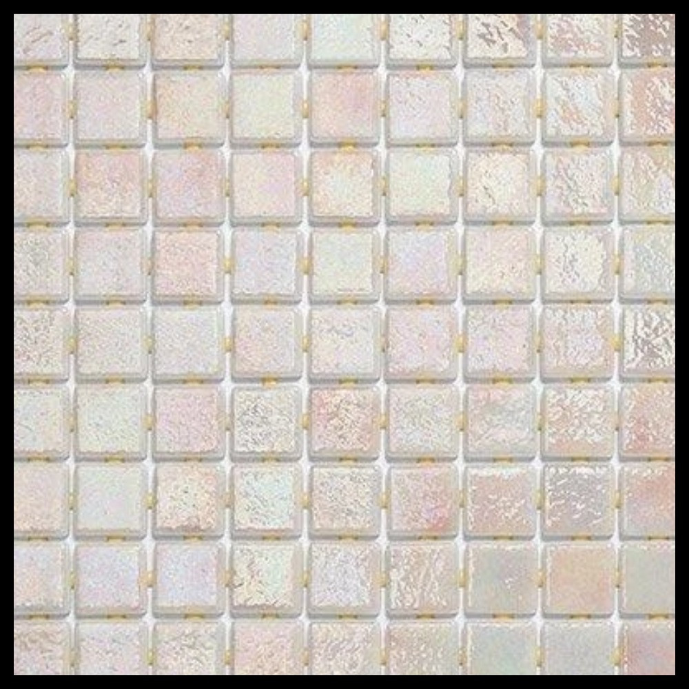 Мозайка стеклянная для бассейна Ezarri Iris Nacar (коллекция Iris, Pale Rose, светло красный), фото 1