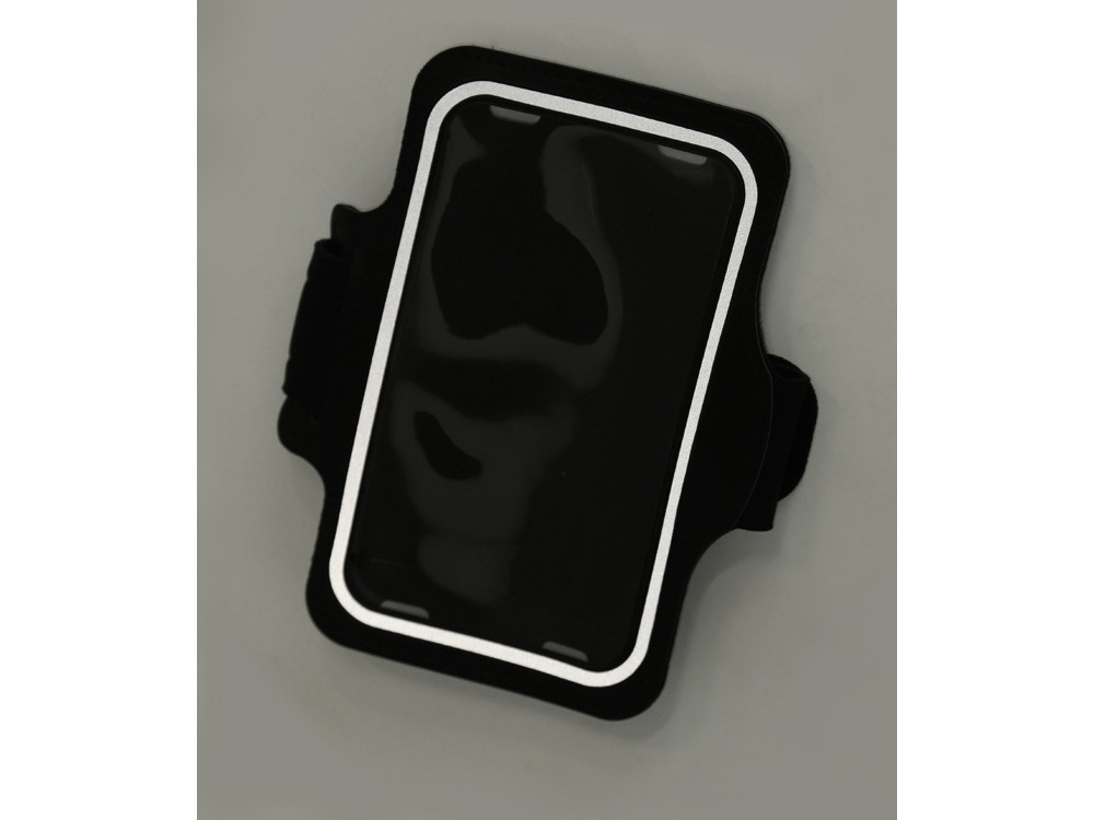Спортивный чехол на руку для телефона Athlete, черный - фото 2 - id-p111799983
