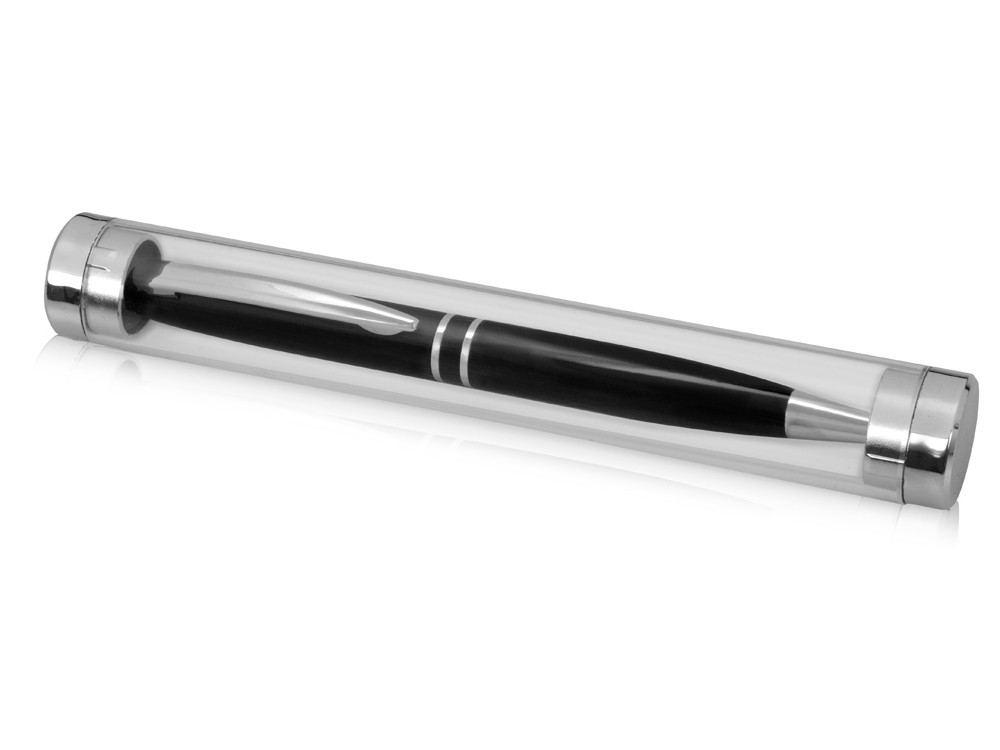 Тубус для 1 ручки Аяс, прозрачный/серебристый - фото 2 - id-p111780003