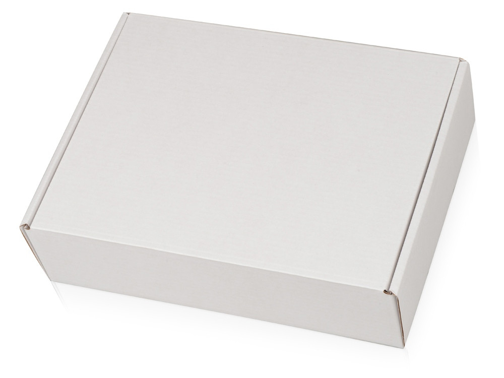 Коробка подарочная Zand M, белый/крафт - фото 1 - id-p111788991
