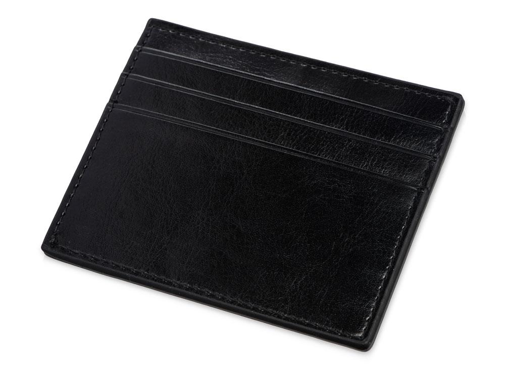 Картхолдер для 6 пластиковых карт с RFID-защитой Fabrizio, черный - фото 1 - id-p111812010
