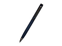 Ручка Firenze шариковая автоматическая софт-тач, синяя
