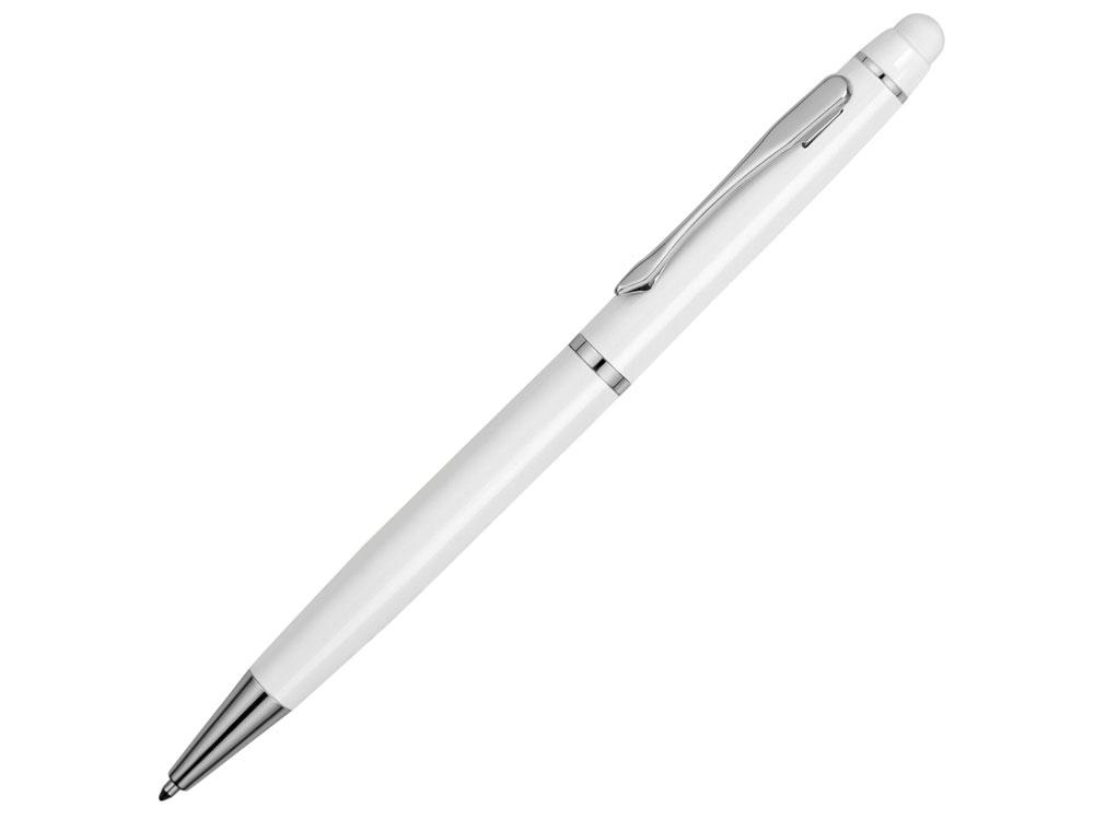 Ручка-стилус шариковая Фокстер, белый - фото 1 - id-p111785060