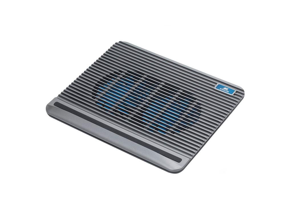 Охлаждающая подставка 5555 для ноутбуков до 15,6, серебристый - фото 1 - id-p111796063