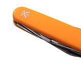 Нож перочинный Stinger, 90 мм, 11 функций, материал рукояти: АБС-пластик (оранжевый), фото 5
