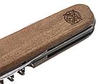 Нож перочинный Stinger, 90 мм, 11 функций, материал рукояти: древесина сапеле, фото 5