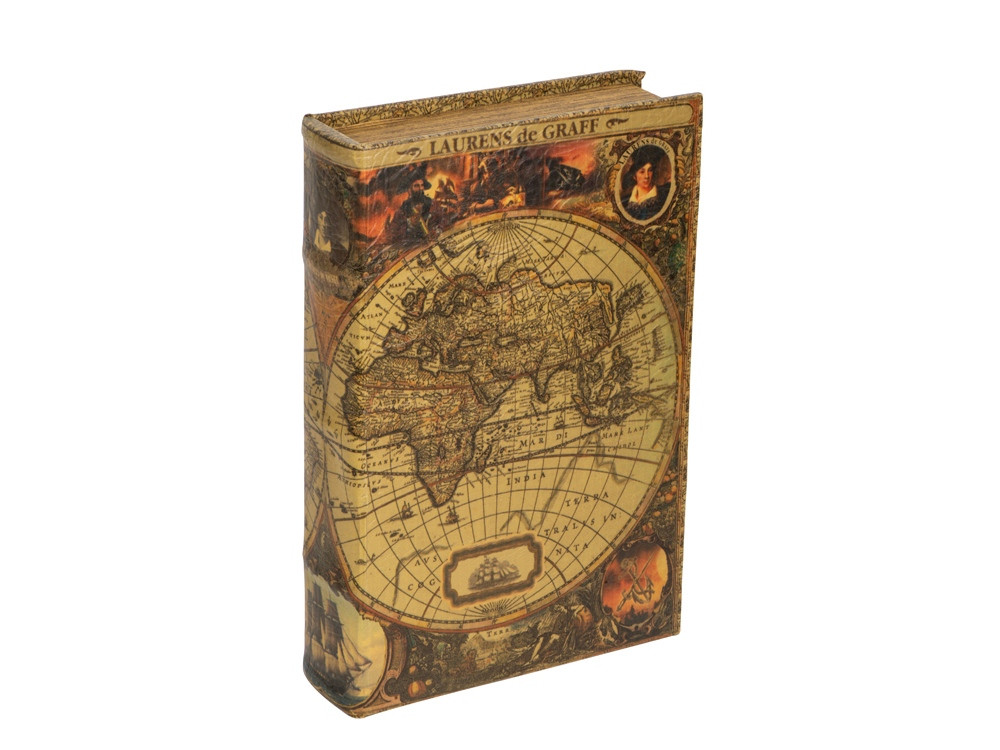 Подарочная коробка Карта мира, big size - фото 1 - id-p111781085