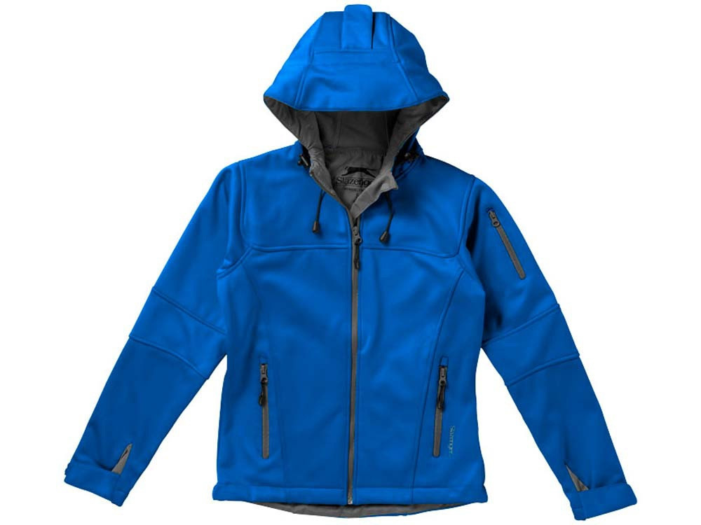 Куртка софтшел Match женская, небесно-синий - фото 6 - id-p111781093