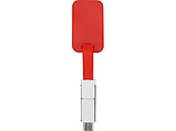 Зарядный кабель 3-в-1 Charge-it, красный, фото 5