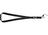Шнурок Sagan с отстегивающейся пряжкой, держатель для телефона, черный, фото 4