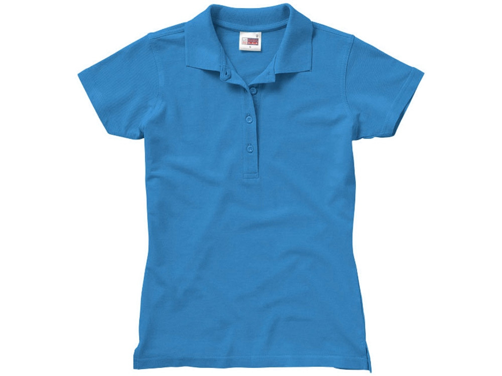 Рубашка поло First женская, небесно-голубой - фото 3 - id-p111781144