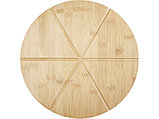 Бамбуковая лопатка для пиццы Mangiary с инструментами, natural, фото 2