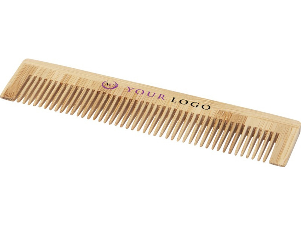 Бамбуковая расческа для волос Hesty, natural - фото 5 - id-p111803144