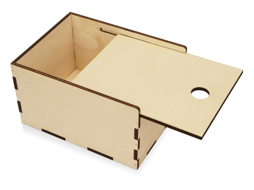Деревянная подарочная коробка-пенал, размер М - фото 2 - id-p111797150