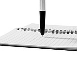 Ручка - стилус Gumi, серебристый, черные чернила, фото 3