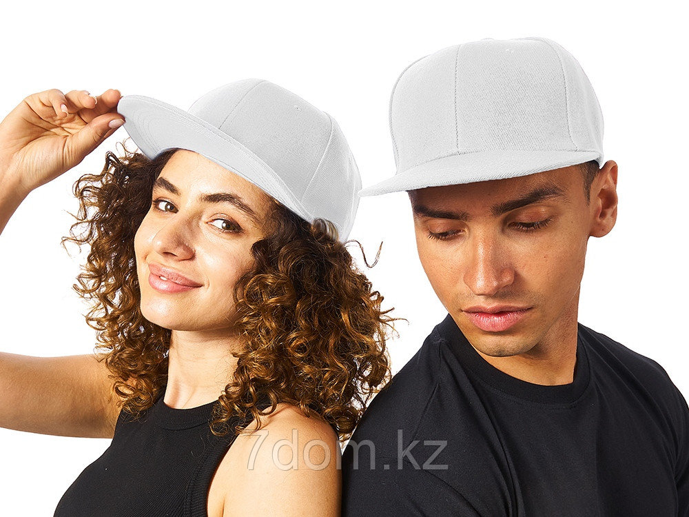 Бейсболка с прямым козырьком Los Angeles, белый, фото 1