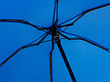 Складной cупер-компактный механический зонт Compactum, синий, фото 5