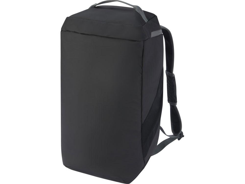 Водонепроницаемая спортивная сумка-рюкзак Aqua, объемом 35 л, сплошной черный - фото 5 - id-p111820228