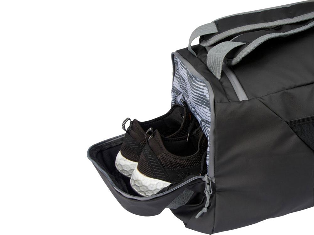 Водонепроницаемая спортивная сумка-рюкзак Aqua, объемом 35 л, сплошной черный - фото 6 - id-p111820228