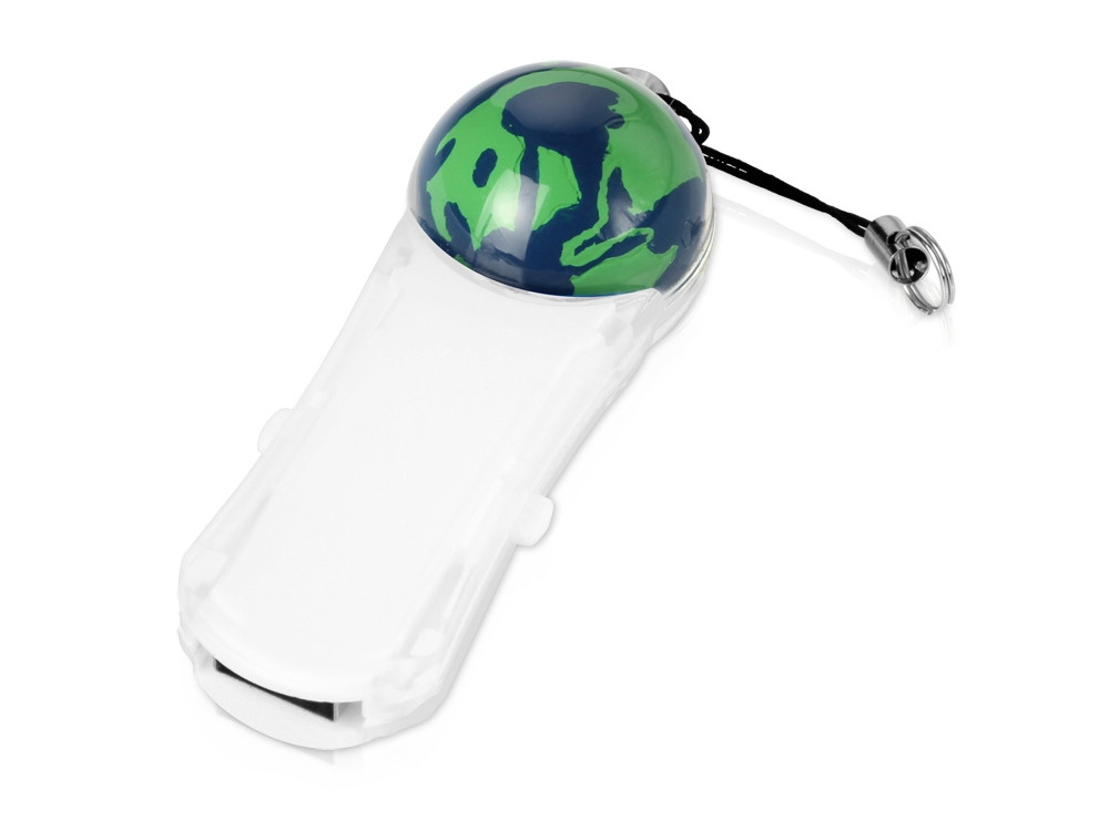 Флеш-карта USB 2.0 на 4 Gb с плавающей мини-фигурой земного шара - фото 1 - id-p111782244