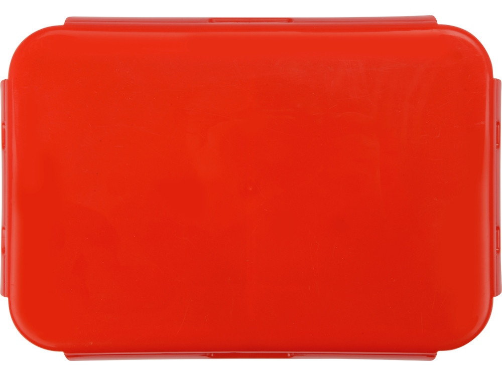 Герметичный ланч-бокс Foody с двумя секциями, 650мл, красный - фото 4 - id-p111793238