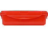 Герметичный ланч-бокс Foody с двумя секциями, 650мл, красный, фото 5