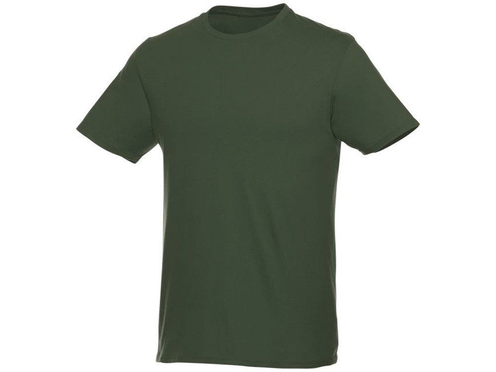 Мужская футболка Heros с коротким рукавом, зеленый армейский - фото 1 - id-p111792250