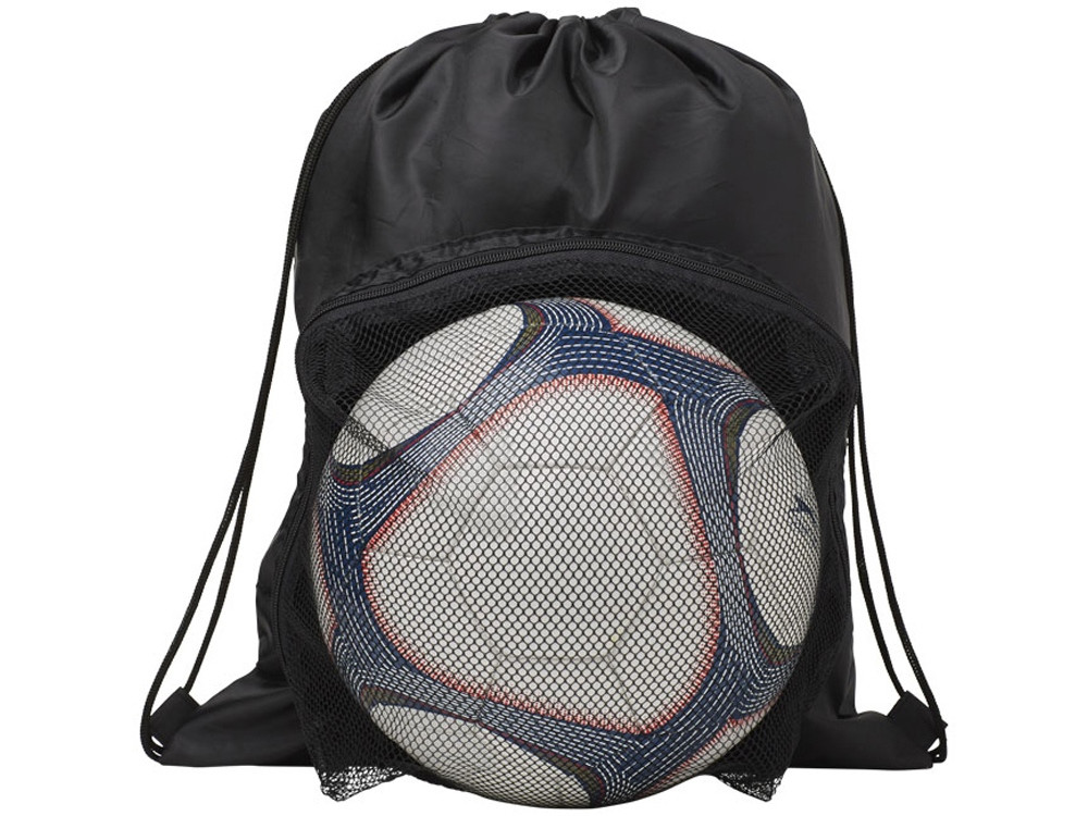 Спортивный рюкзак на шнурке, черный - фото 2 - id-p111788250