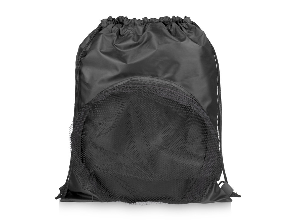 Спортивный рюкзак на шнурке, черный - фото 3 - id-p111788250