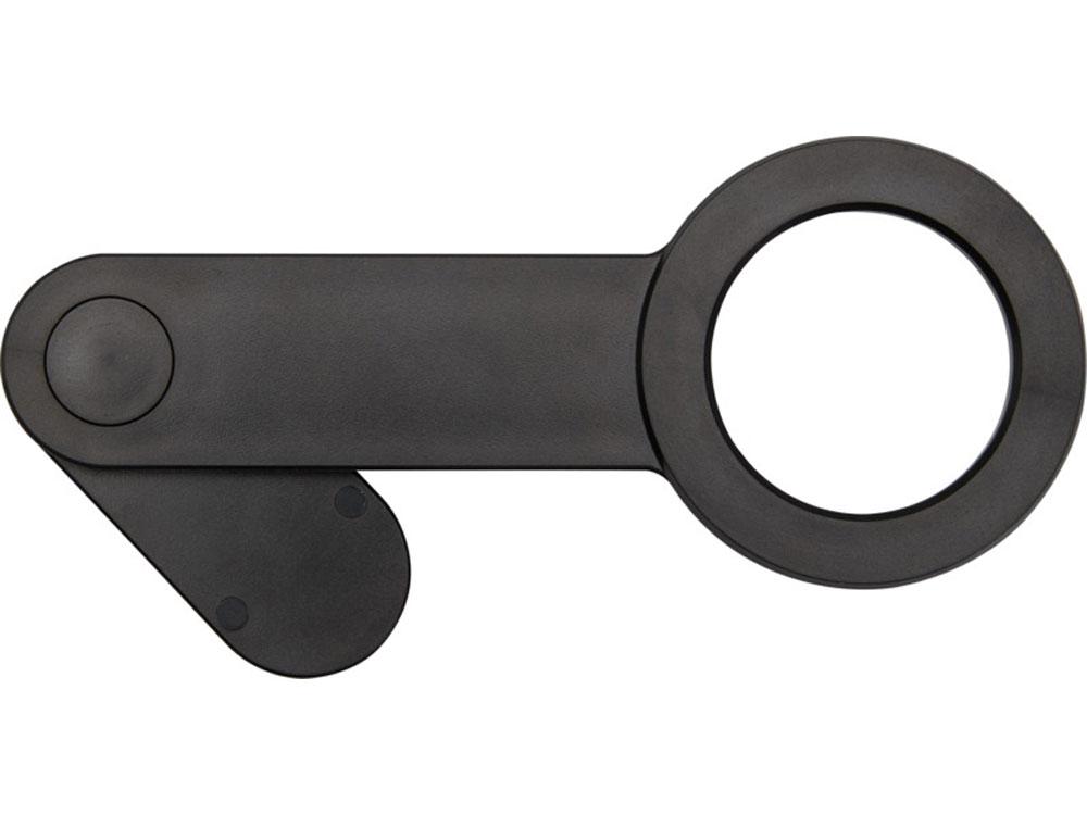 Настольный держатель для телефона Hook из пластика, сплошной черный - фото 2 - id-p111820250