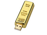 Флеш-карта Слиток золота  USB 2.0 на 4 Gb, фото 2