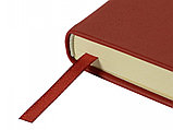 Ежедневник А5 недатированный Megapolis Velvet, ярко-бордовый, фото 3