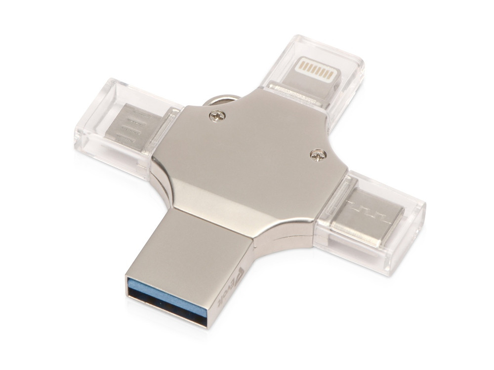 USB-флешка 3.0 на 32 Гб 4-в-1 Ultra в подарочной коробке - фото 4 - id-p111797265