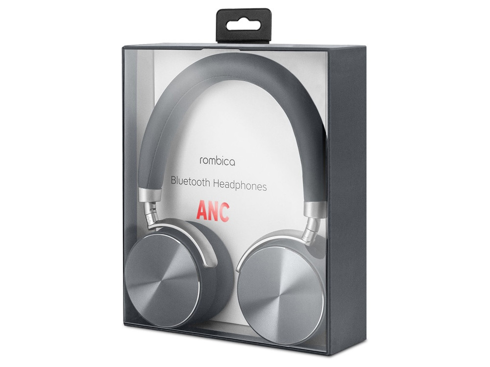 Беспроводные наушники Rombica mysound BH-13 Gray ANC, серый - фото 5 - id-p111795296