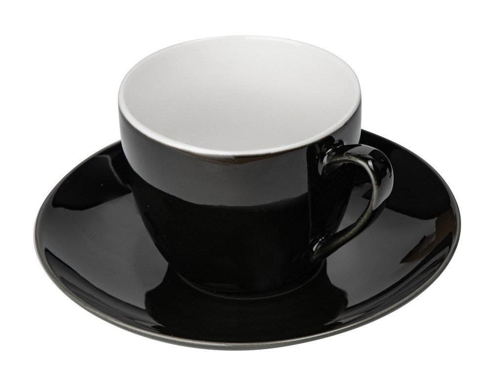 Чайная пара базовой формы Lotos, 250мл, черный - фото 1 - id-p111807308