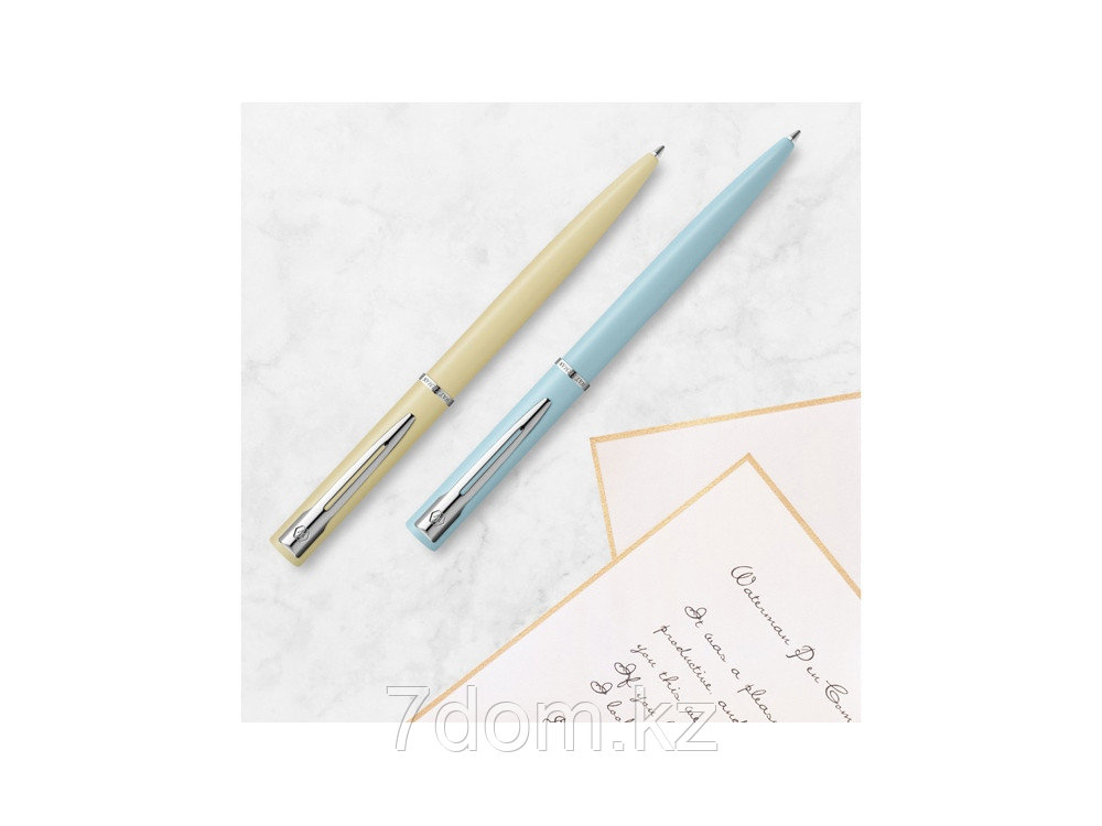 Шариковая ручка Waterman Allure blue CT - фото 4 - id-p111814310