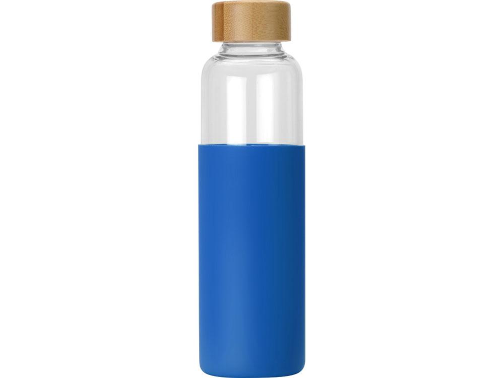 Бутылка для воды стеклянная Refine, в чехле, 550 мл, темно-синий - фото 2 - id-p111795335