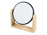 Зеркало из бамбука Black Mirror, черный, фото 2