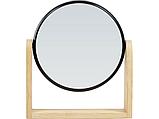Зеркало из бамбука Black Mirror, черный, фото 4