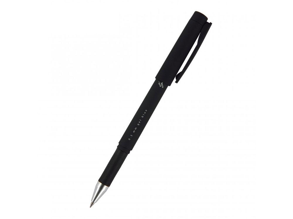 Ручка Egoiste.BLACK гелевая в черном корпусе, 0.5мм, синяя - фото 1 - id-p111793344