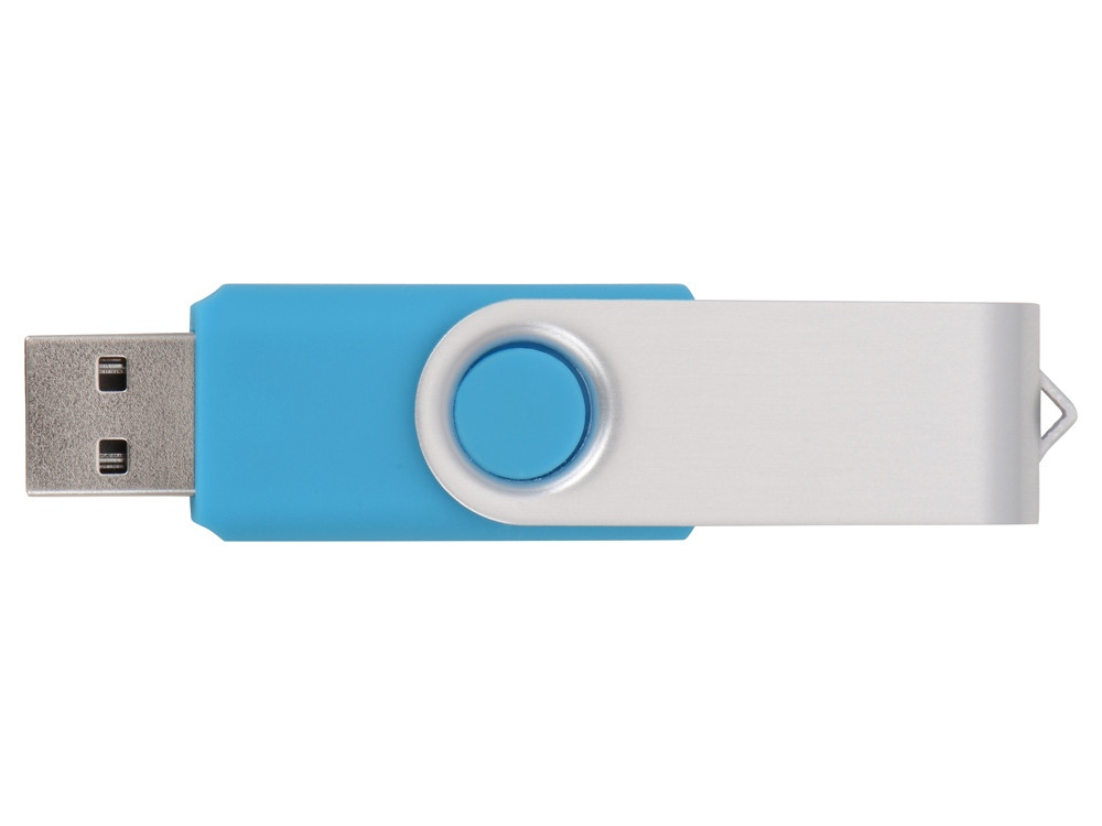 Флеш-карта USB 2.0 8 Gb Квебек, голубой - фото 4 - id-p111782355