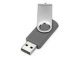Флеш-карта USB 2.0 16 Gb Квебек, серый, фото 2
